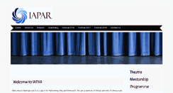 Desktop Screenshot of iapar.org