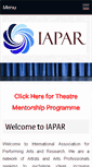 Mobile Screenshot of iapar.org